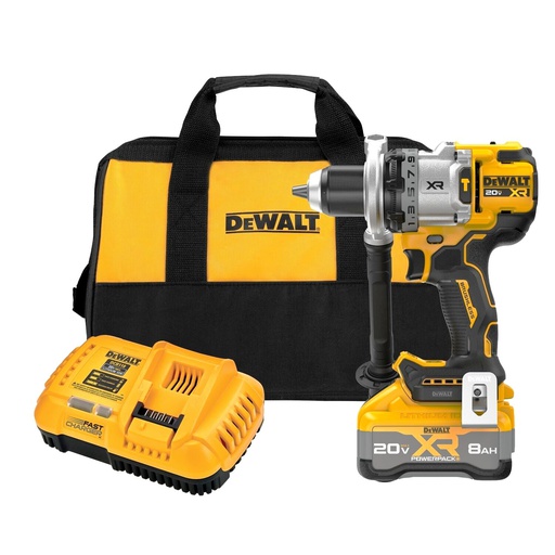 [DCD1007WW1] Taladro inalambrico 20 V DEWALT / DCD1007WW1 / 1-DCB2108 / 1-DCB118 / DEWALT-7-B-2-C-1/16-B-1-C