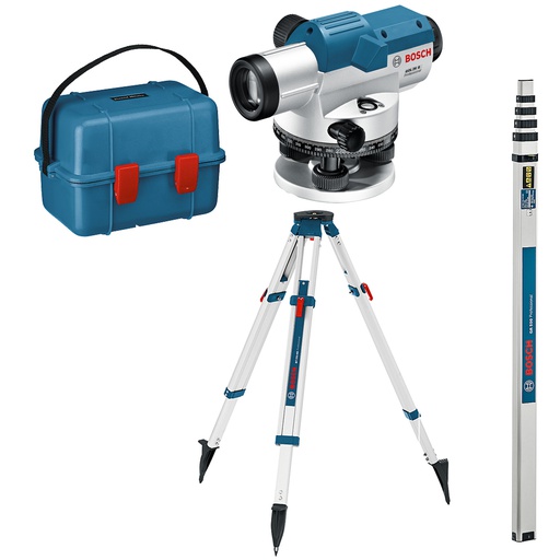[1068-000-COMBO] Nivel Optico con Tripode GOL 26 D / TRIPODE + REGLA / BOSCH-18-B-1