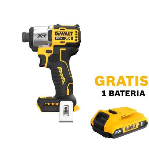 [DCF845B-OF1] Atornillador de Impacto 20 V DEWALT / BARETOOL / GRATIS DCB203 / DEWALT-(B2)-PISO-2