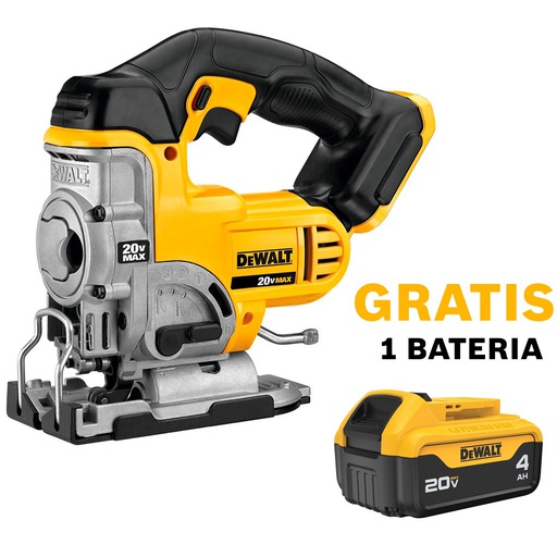 [DCS331B-OF1] Sierra Caladora DeWalt DCS331B / BARETOOL / GRATIS DCB204 / DEWALT-(B2)-PISO-1