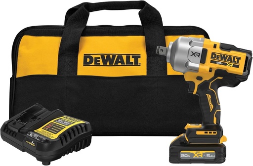 [DCF964GH1] Pistola de Impacto 3/4" DCF964GH1 / 1- BATERIA  5 Ah / 1,420 ft/lbs(1,925 nm)/DEWALT-1-D-3-C/(B2)-17-C-2-A