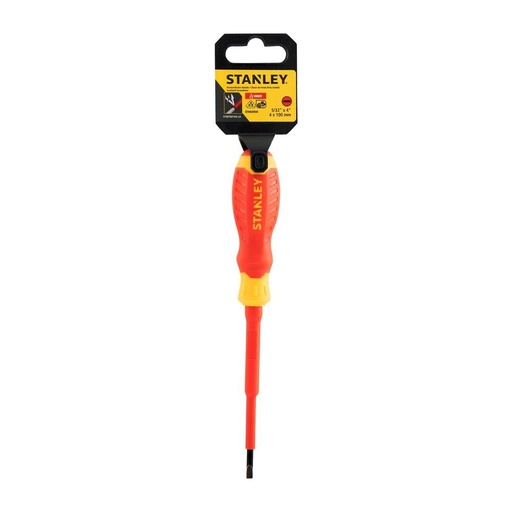 [STMT60164-LA] Desarmador Castigadera 5/32&quot; X  4&quot; / AISLADO 1000V MAXSTEEL / STANLEY / DEWALT-