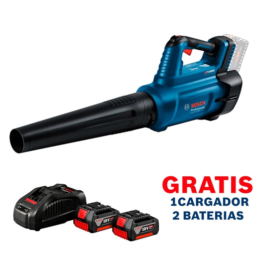 [08D2-0E0-OF] Soplador 18V - GBL 18V-750 / BARETOOL / GRATIS 2-BATERIA + 1-CARGADOR / BOSCH-14-D-1-B