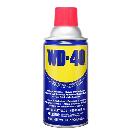 [52208] Lubricante Aceite multiusos, Aflojatodo / 8 Onzas / WD-40 / BOSCH-18-D-2-B