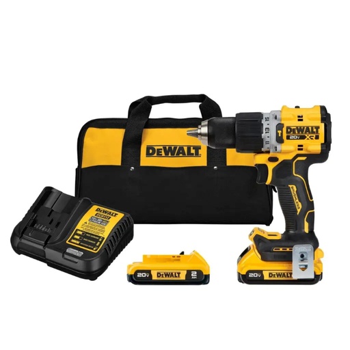 [DCD806D2-B3] Taladro inalambrico 20 V DEWALT Lithium / Sin Carbones / Percucion / DEWALT-4-E-3-C
