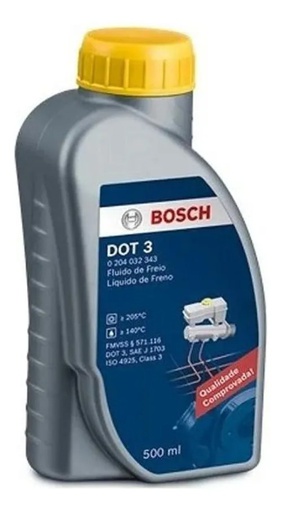[0204032343] liquido de Freno DOT 3 / 500 ML / BOSCH-11-A-2