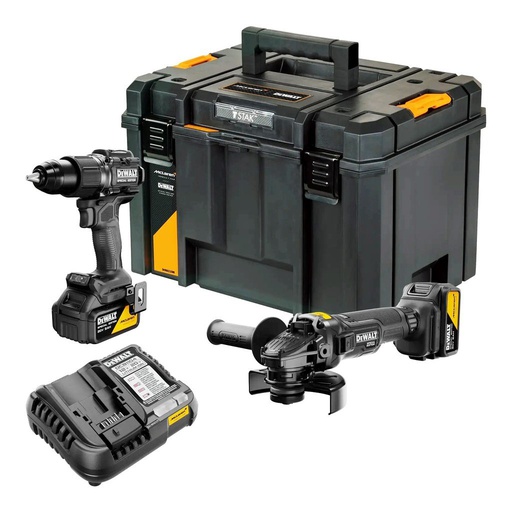 [DCK2223MP2T-B3] Combo Taladro DCK2223MP2T-B3 / DCD86M+DCG45M / 2- BATERIA de 5 Ah + Cargador / MCLAREN / DEWALT-7-E-1-H-1